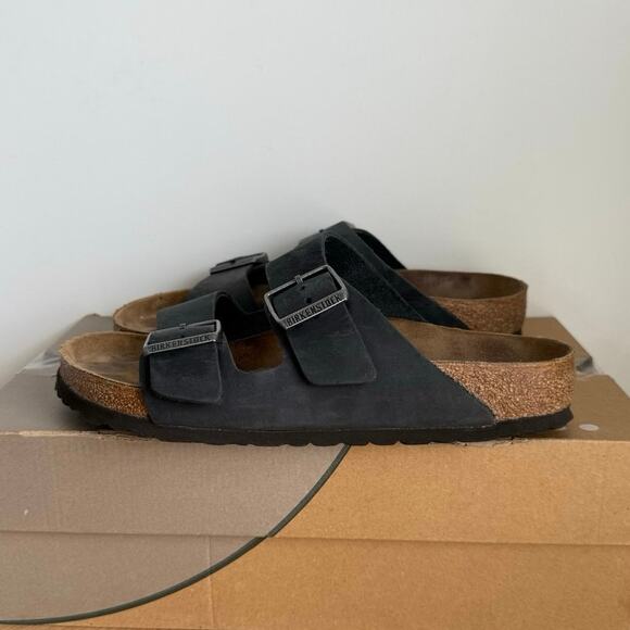 Birkenstock Arizona ‘Slate Grey’ Unisex Slides- SZ Men 5- Women 7 main image 9